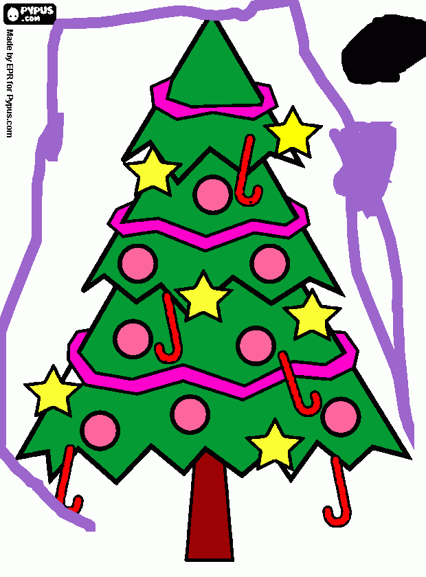 pinta ian, arbre de nadal