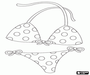 Pintar Bikini, vestit de bany per a dona de dues peces