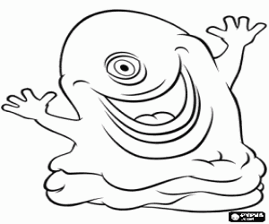 Pintar BOB, una massa gelatinosa blava indestructible