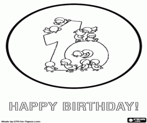 Pintar Felicita l'aniversari de 10 anys als teus amics 