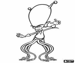 Pintar Gallaxhar, el cap alien��gena invasor