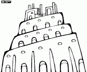Pintar La Torre de Babel amb la que els homes pretenien assolir el cel
