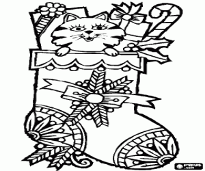 Pintar Mitj� nadalenc amb ornaments i amb regals