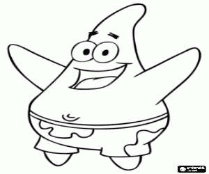 Pintar Patrici Estrella �s el millor amic de Bob Esponja