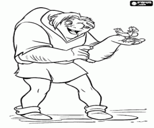 Pintar Quasimodo �s el campaner de la catedral de Notre Dame i el protagonista d'El geperut de Notre Dame