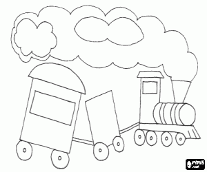 Pintar Tren de vapor