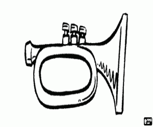 Pintar Trompeta, instrument musical de vent-metall