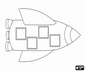 Pintar Vehicle espacial amb grans finestrals