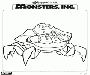 Pintar Watermoose �s el president de Monsters Inc, la central el�ctrica on Sulley i Mike treballen espantant als nens