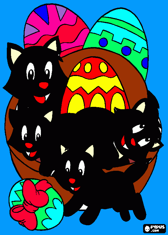 pinta 4cats and eggs beri happy
