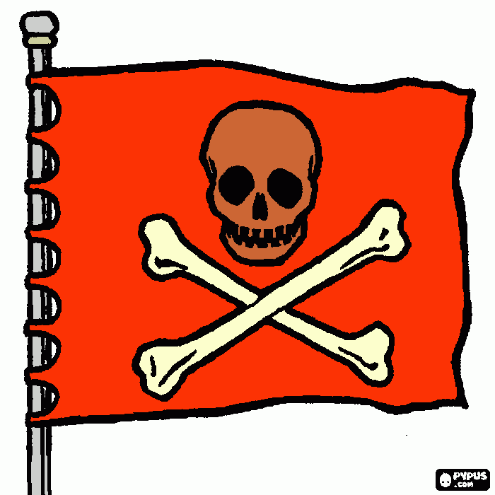 pinta Bandera pirata