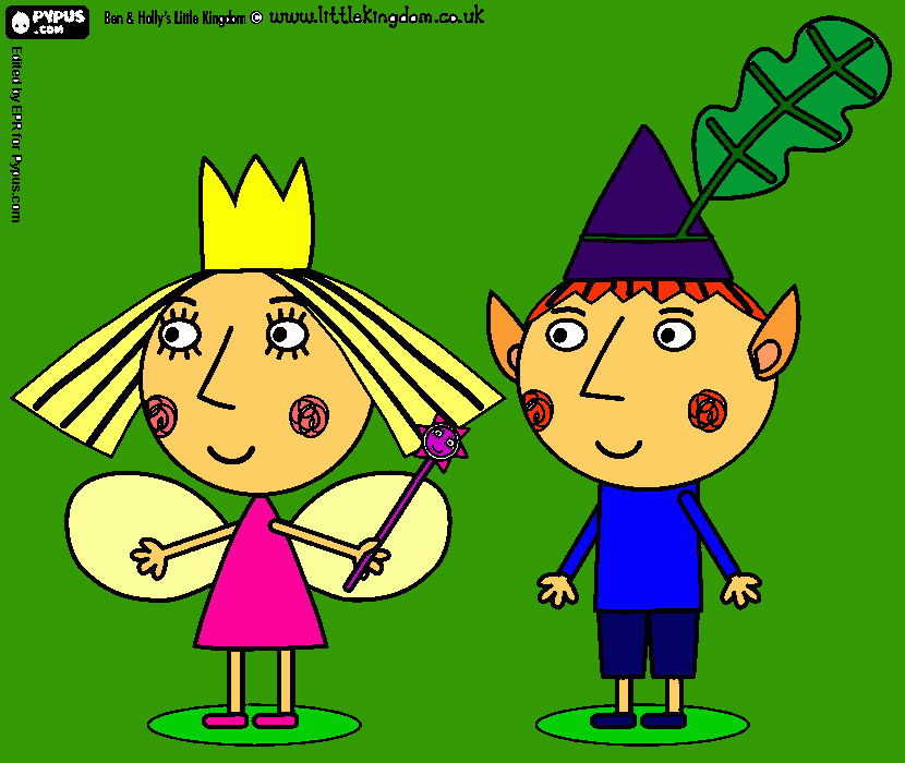 pinta Ben i Holly