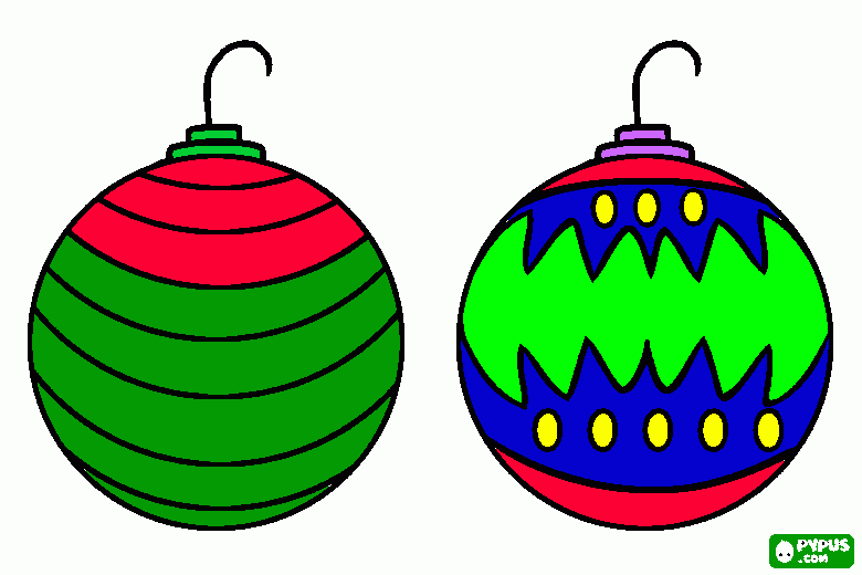 pinta boles decoratives de nadal pintades