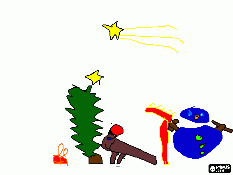 pinta BON NADAL I BON ANY NOU