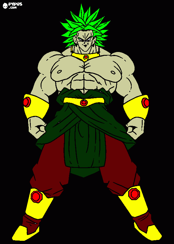 pinta broly sslegendari