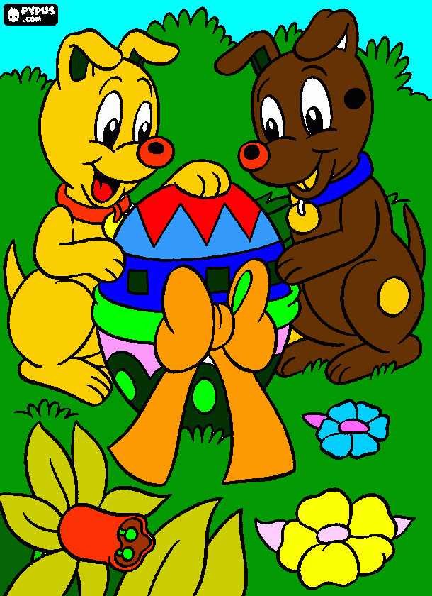 pinta dogs and egg