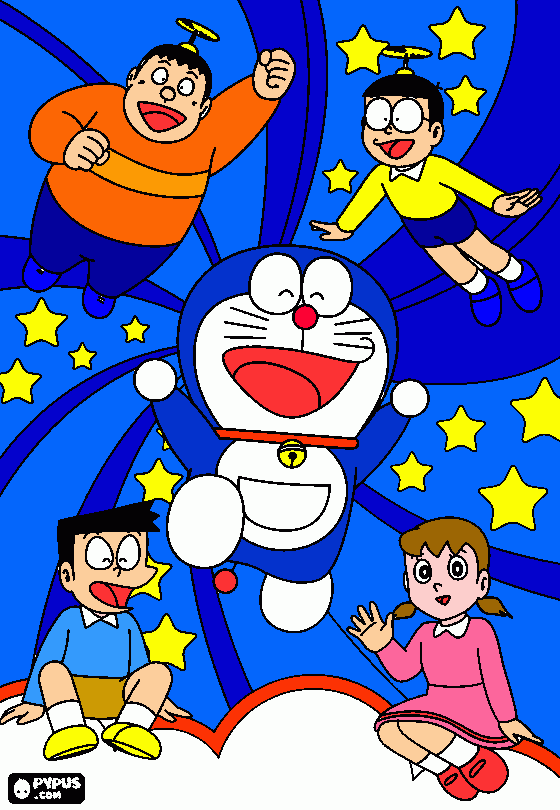 pinta Doraemon