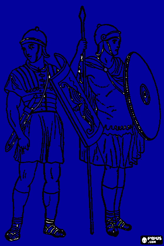 pinta dos gladiadors