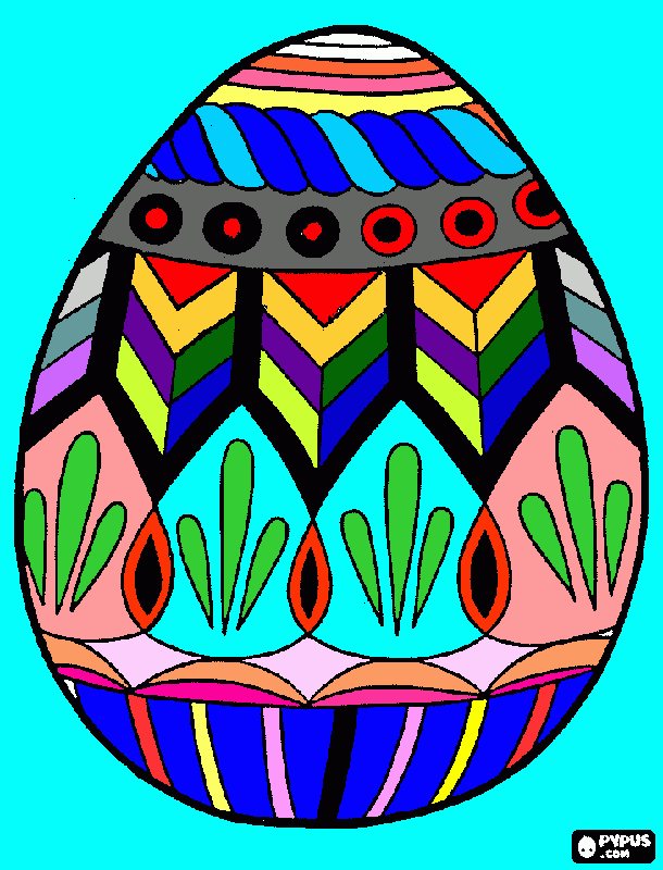 pinta easter eggs bunny