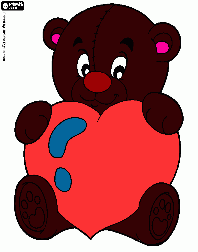 pinta el oset de l'amor