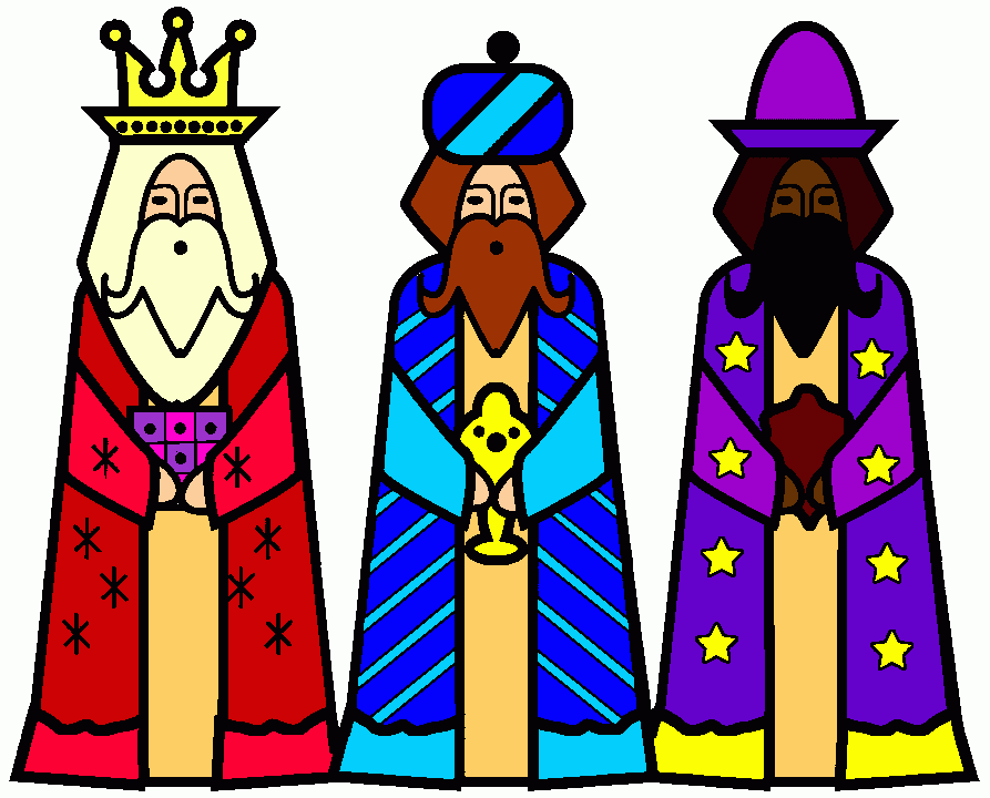 pinta els tres reis mags pintats