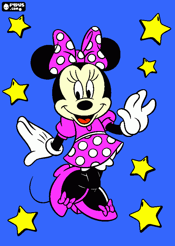 pinta es la minnie