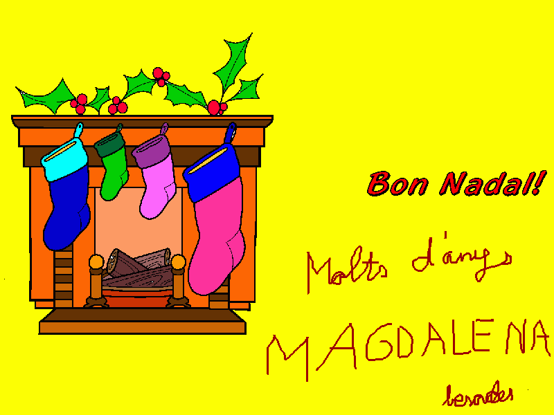 pinta Felicitació nadalenca