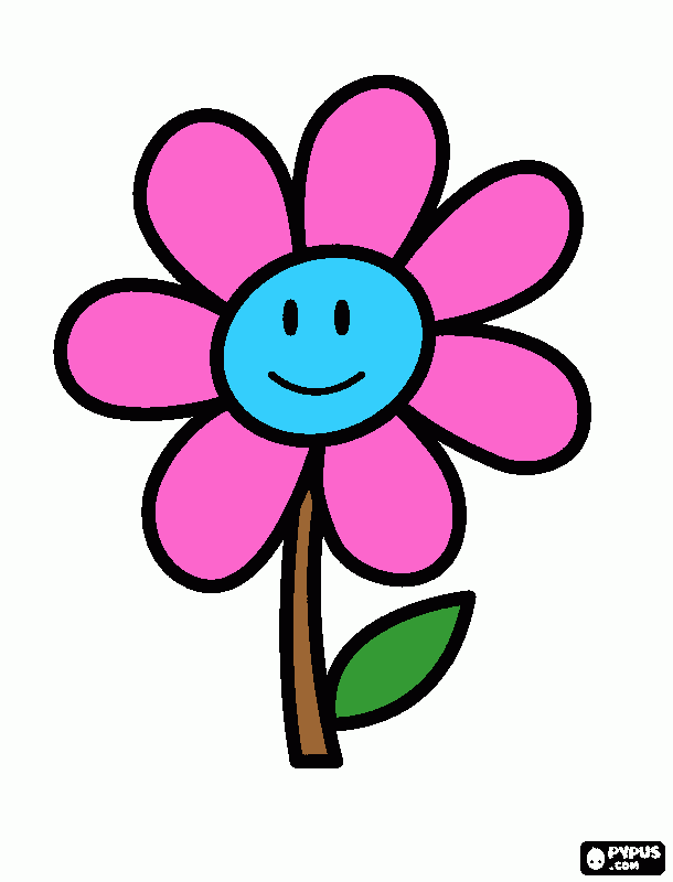 pinta flor simple1