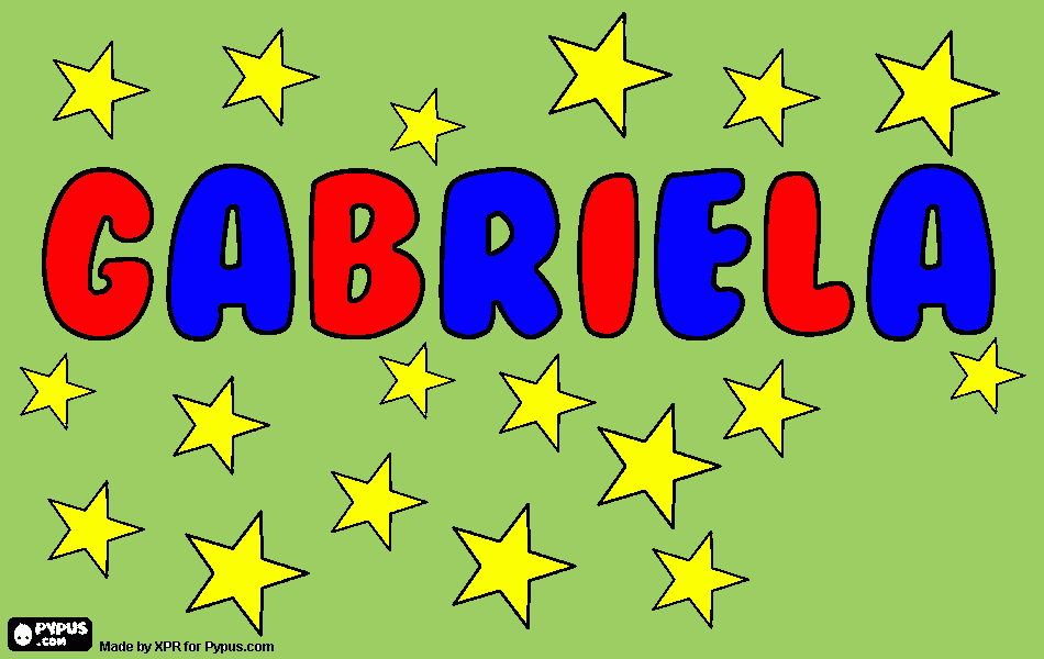pinta Gabriela