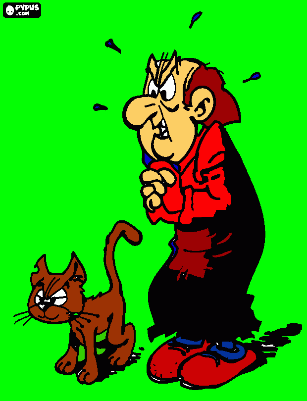 pinta gargamel i arrael