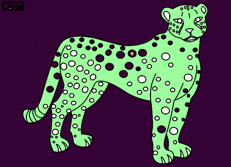 pinta gepard pintat per l'albert bonilla