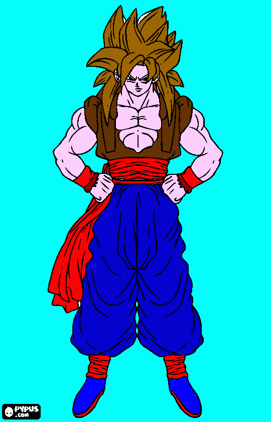pinta Goku 4rt nivell de força