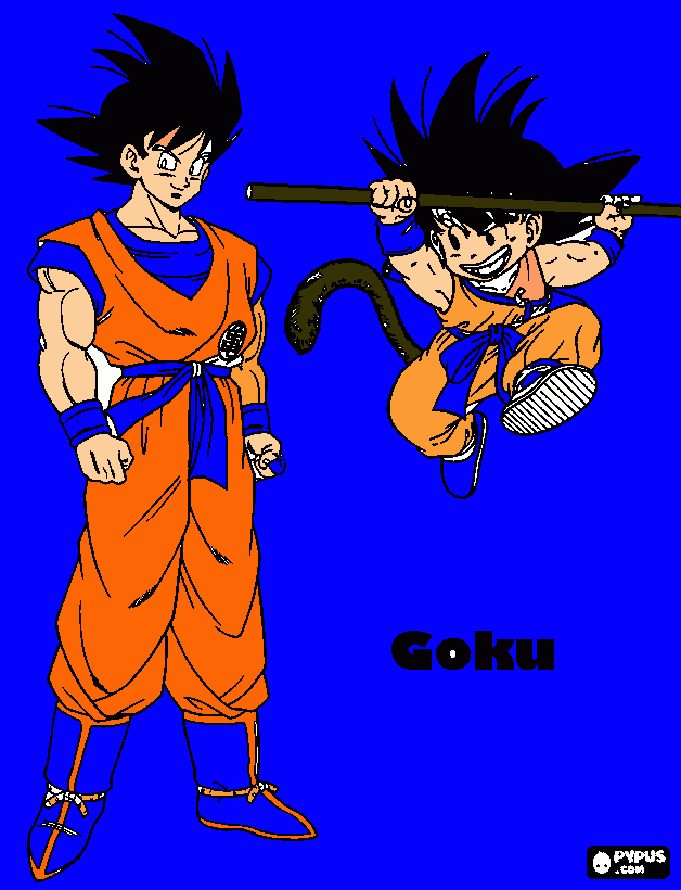 pinta GOKU