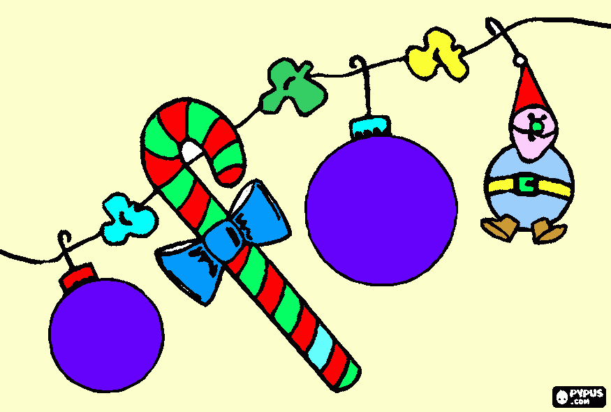 pinta Guirlanda de nadal 