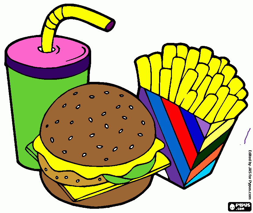 pinta HAMBURGUESA