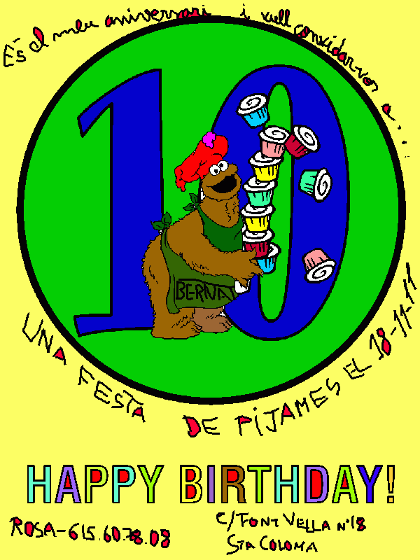 pinta invitacio aniversari