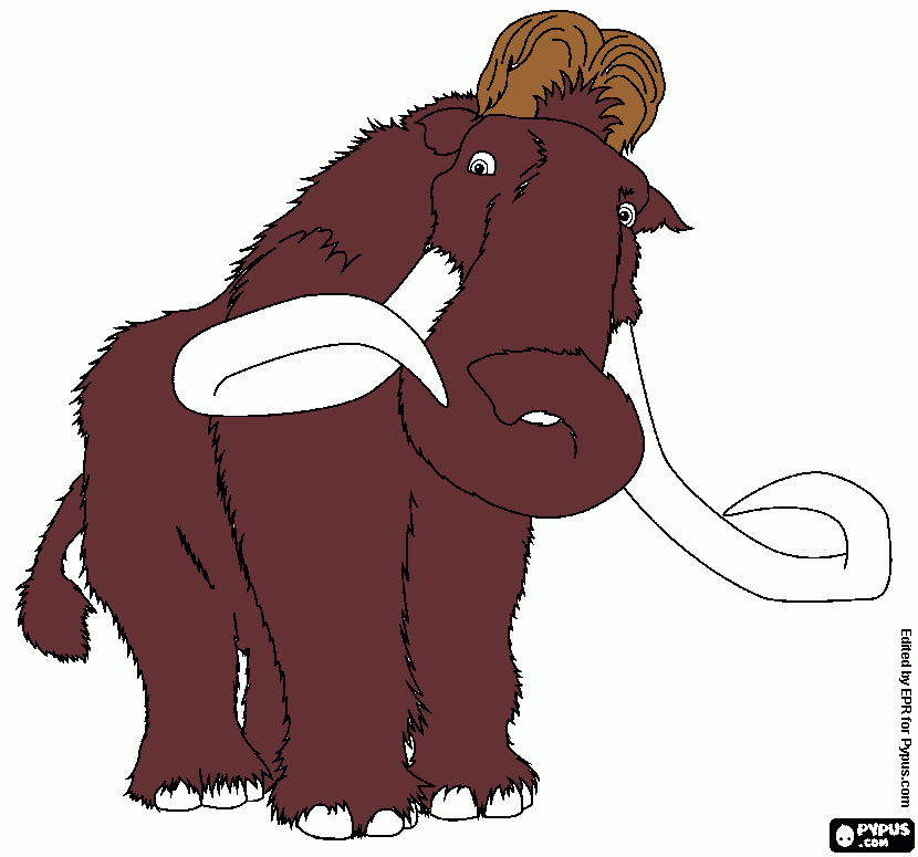 pinta MAMUT ICE YEAR