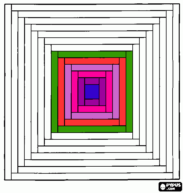 pinta mandala de colors