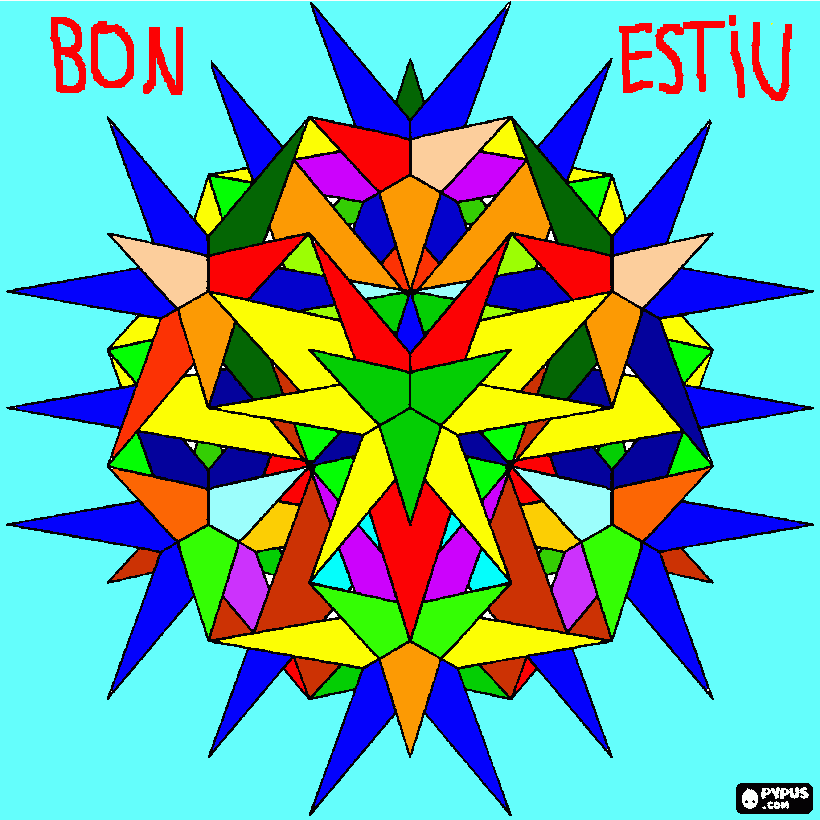 pinta Mandala estiu