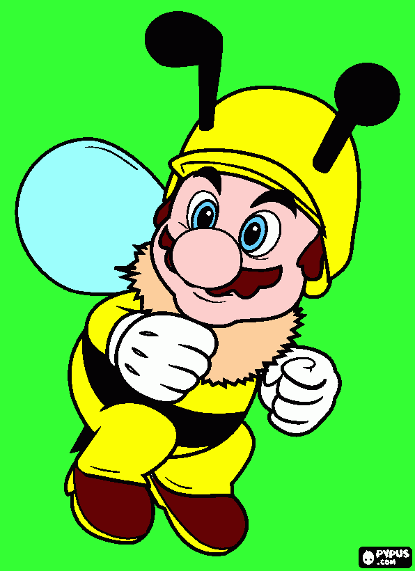 pinta Mario abeja