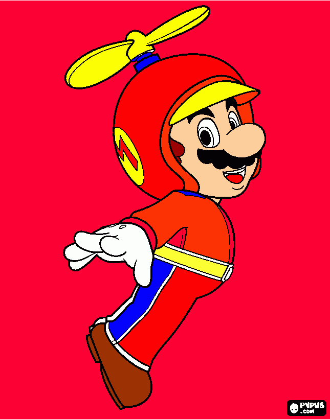 pinta mario volador