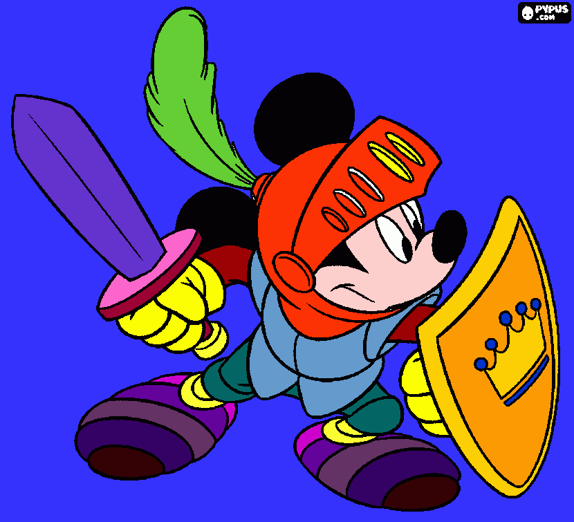 pinta mickey del pere