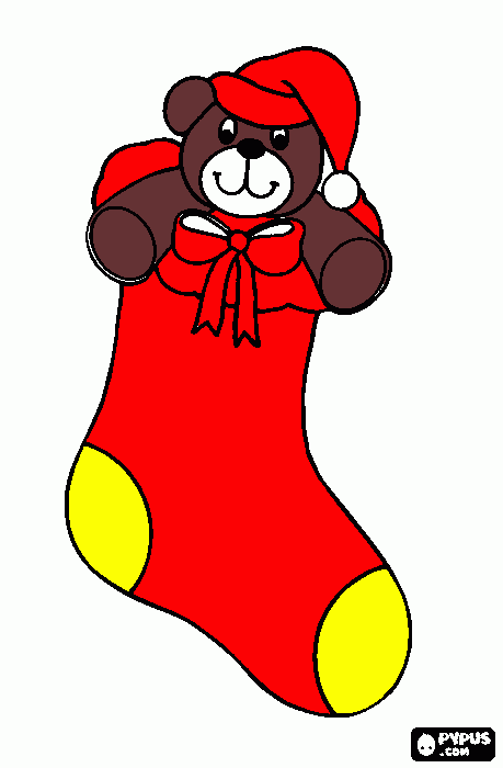pinta mitjo de nadal