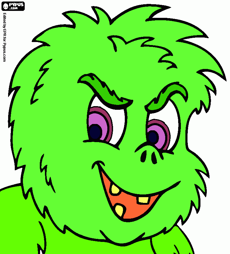 pinta Monstre pintat