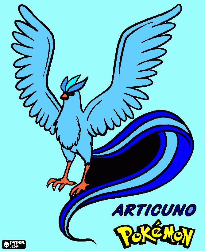 pinta Para mi un Articuno