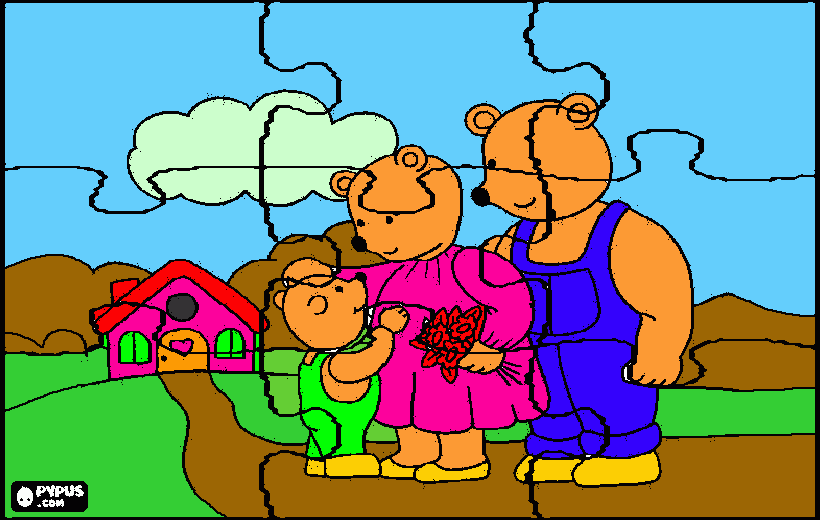 pinta puzzle tres ossos