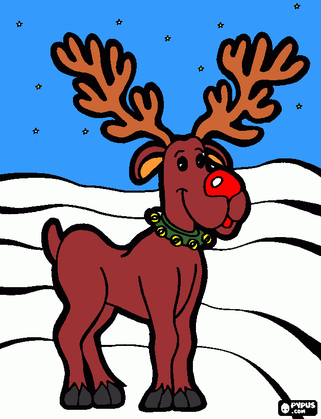 pinta rudolf el petit cervol
