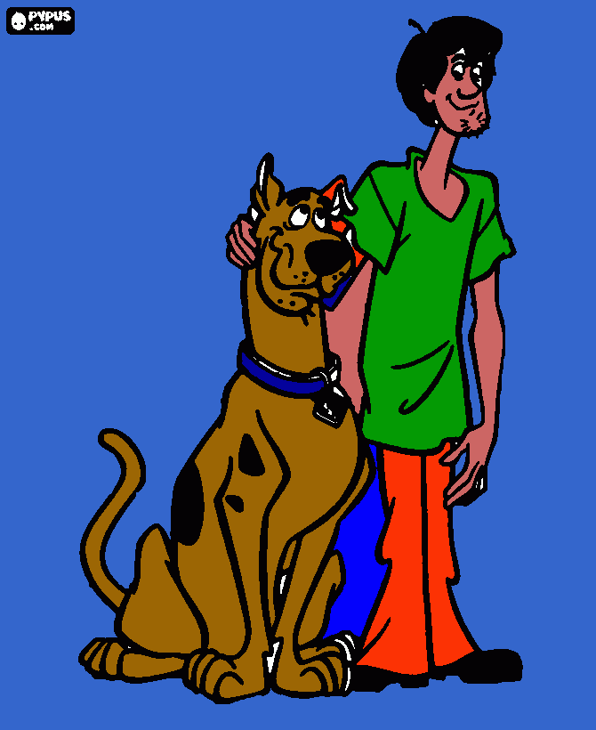 pinta scooby-doo