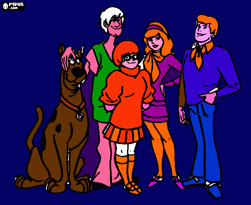 pinta scoouby doo