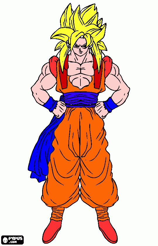 pinta son gocu super saian3